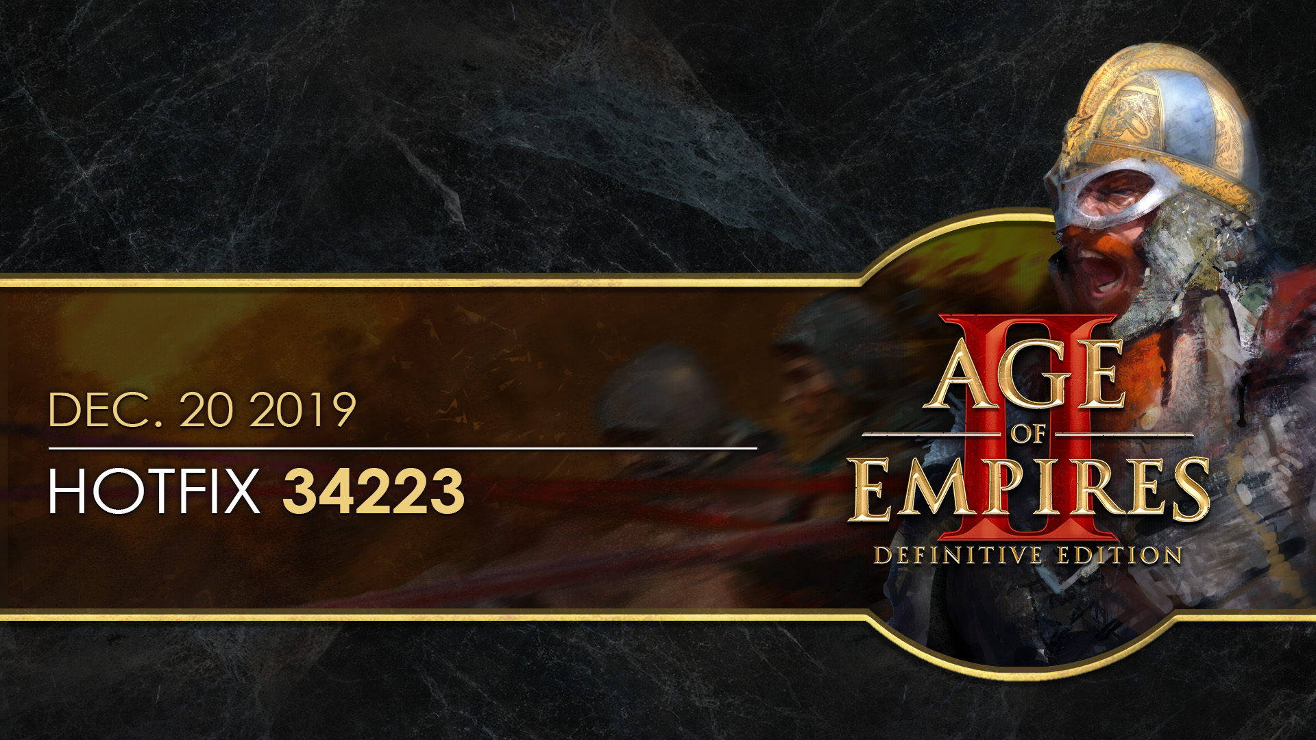 Age Of Empires Ii Definitive Edition Hotfix 34223 Age Of Empires